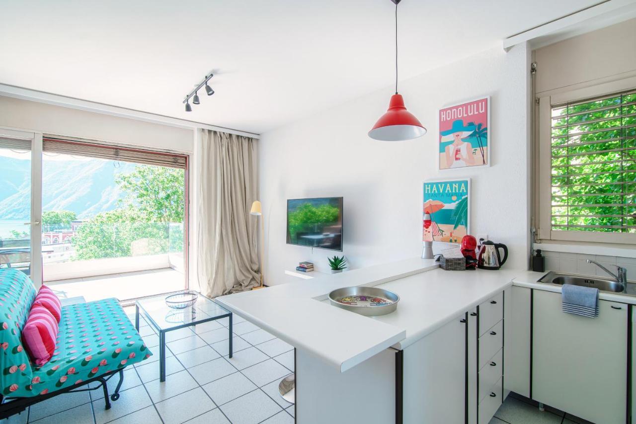 לוגאנו Panoramic Studio By Quokka 360 - Open Space Apartment With Terrace מראה חיצוני תמונה