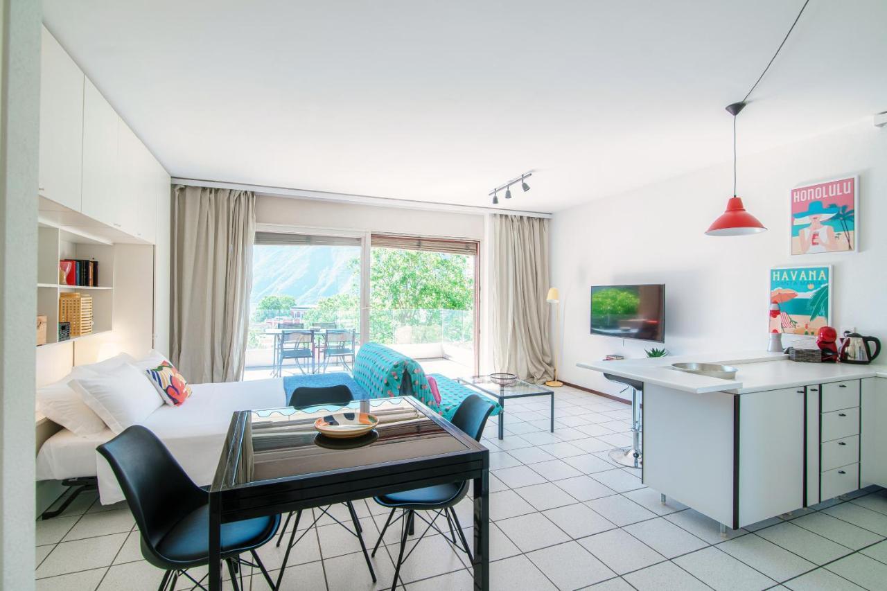 לוגאנו Panoramic Studio By Quokka 360 - Open Space Apartment With Terrace מראה חיצוני תמונה